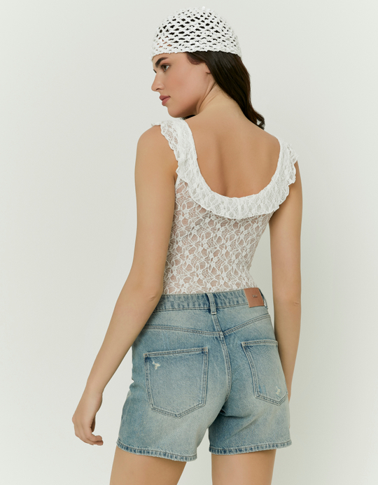 TALLY WEiJL, Short Boyfriend Taille Mi-Haute for Women