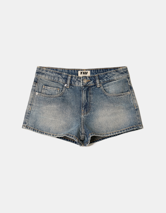 TALLY WEiJL, Short en Denim Bleu for Women