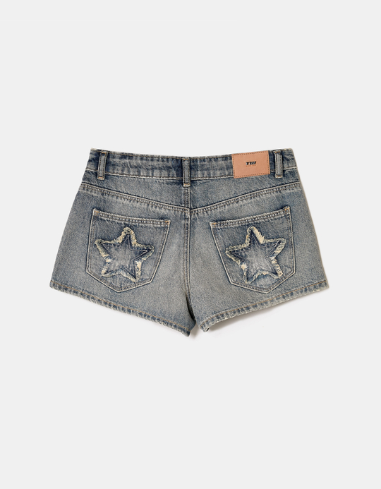 TALLY WEiJL, Short en Denim Bleu for Women