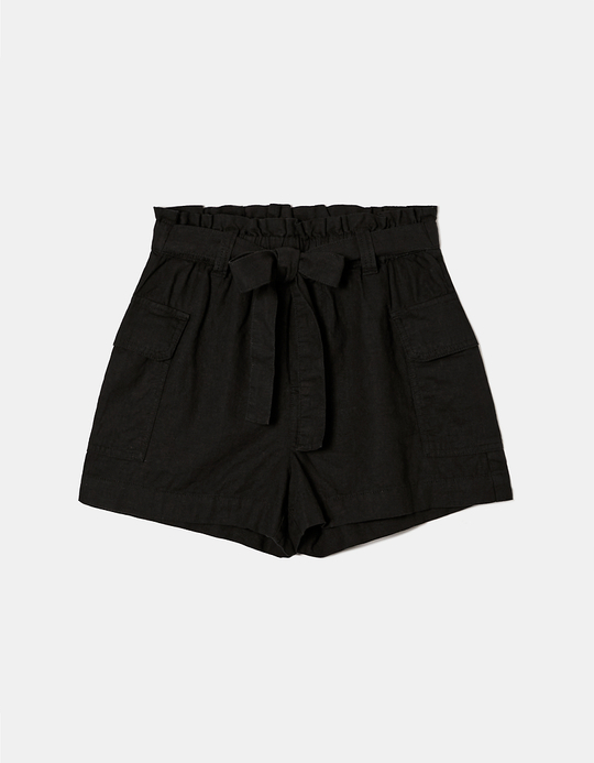 TALLY WEiJL, Mini Paperbag Shorts for Women