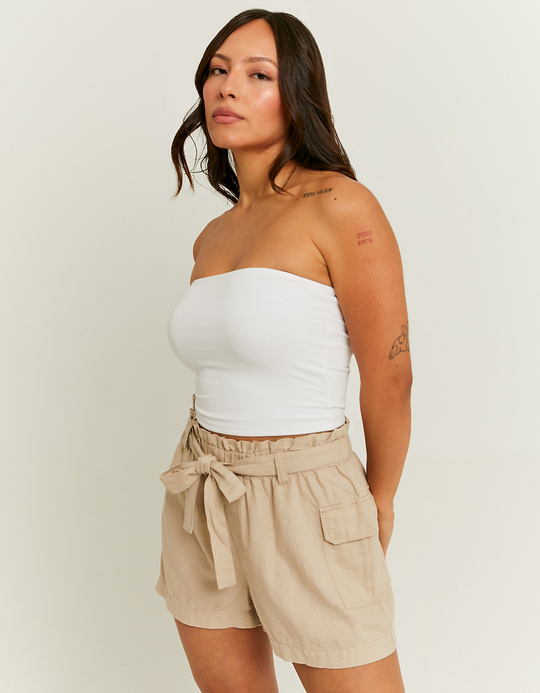 TALLY WEiJL, Mini Paperbag Shorts for Women