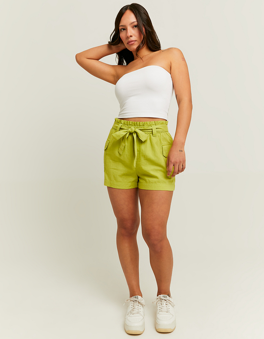 TALLY WEiJL, Mini Paperbag Shorts for Women
