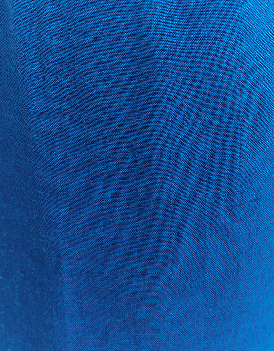TALLY WEiJL, Pantaloncini in Lino Blu con Tasche for Women