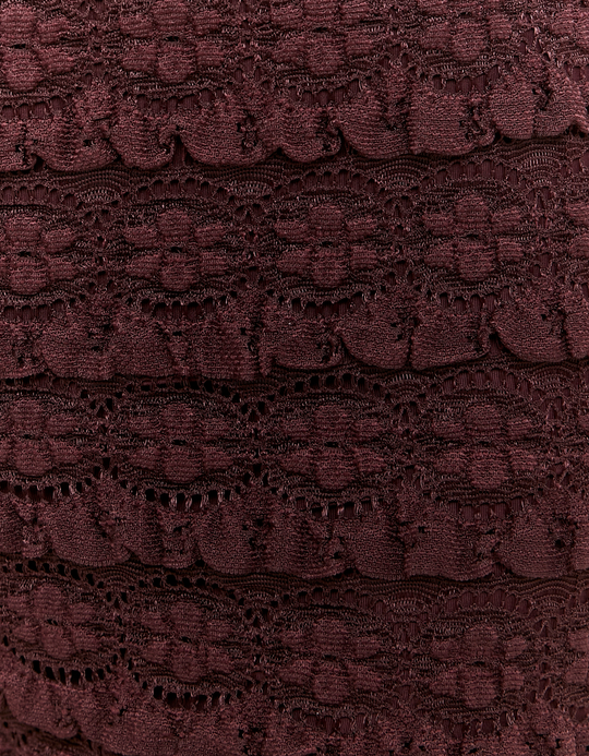 TALLY WEiJL, Burgundy Mini Shorts for Women