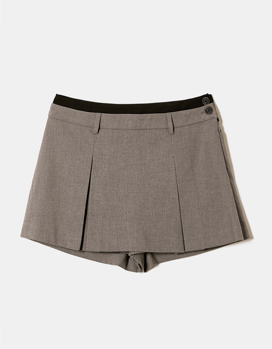 TALLY WEiJL, Gonna Pantalone Plissettata Grigia for Women