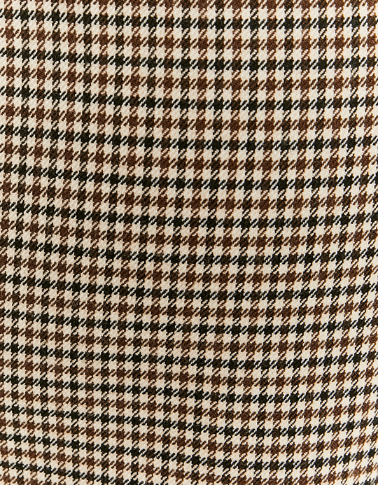 TALLY WEiJL, Checkered Skort with Double Belt for Women