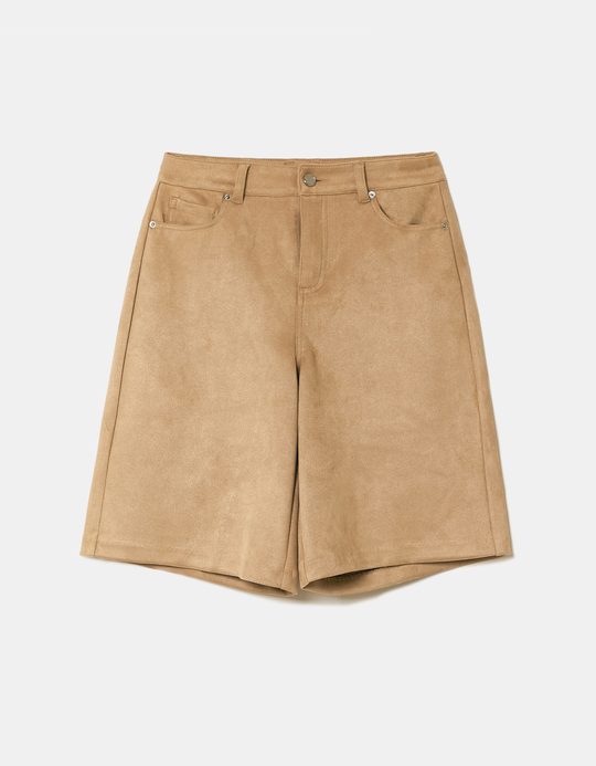 TALLY WEiJL, Mid Waist Bermuda Shorts for Women