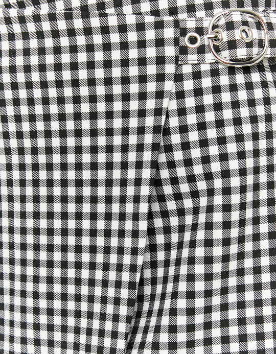 TALLY WEiJL, Mini Jupe-Short à Imprimé Vichy for Women
