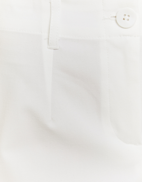 TALLY WEiJL, White Tailored Shorts for Women