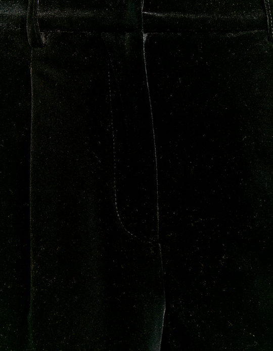 TALLY WEiJL, Black Velvet Mini Shorts for Women