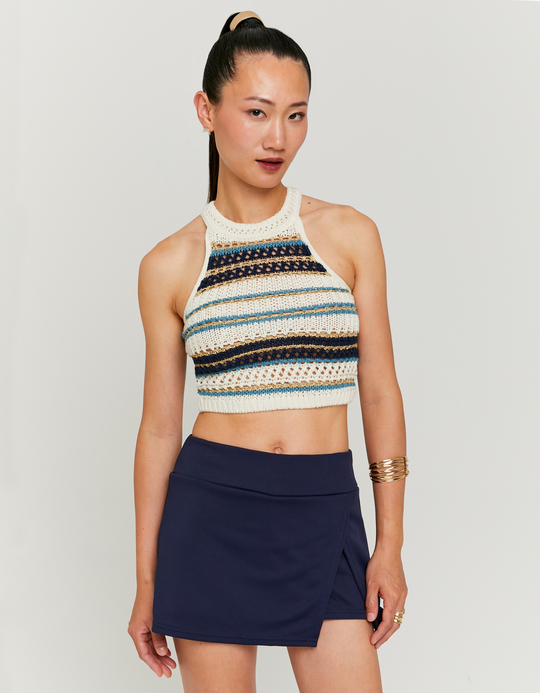 TALLY WEiJL, Gewickelter Mini Sweat Skort for Women