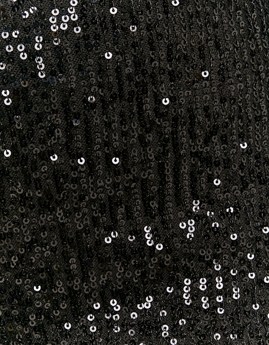 TALLY WEiJL, Short Noir Taille Haute en Sequins for Women