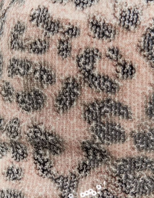 TALLY WEiJL, Leo Print High Waist Pailletten Shorts for Women