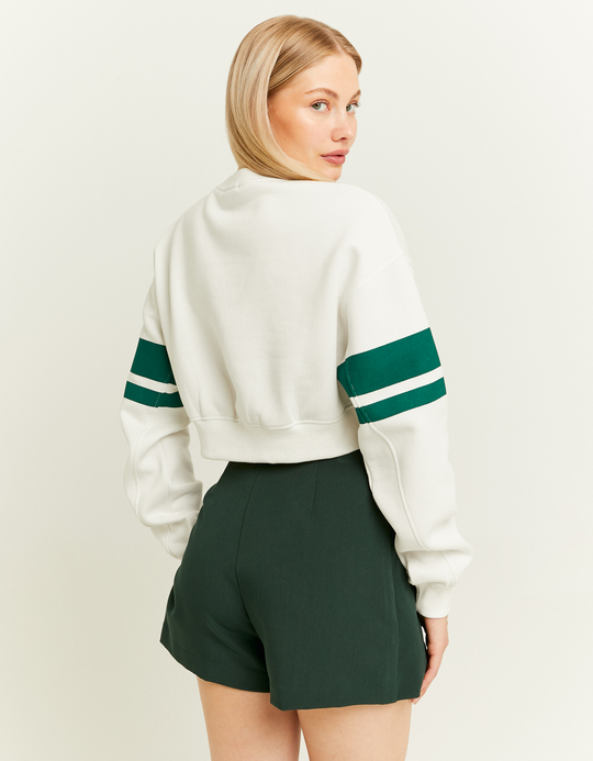 TALLY WEiJL, Green Skort with Pleats and Buckle for Women