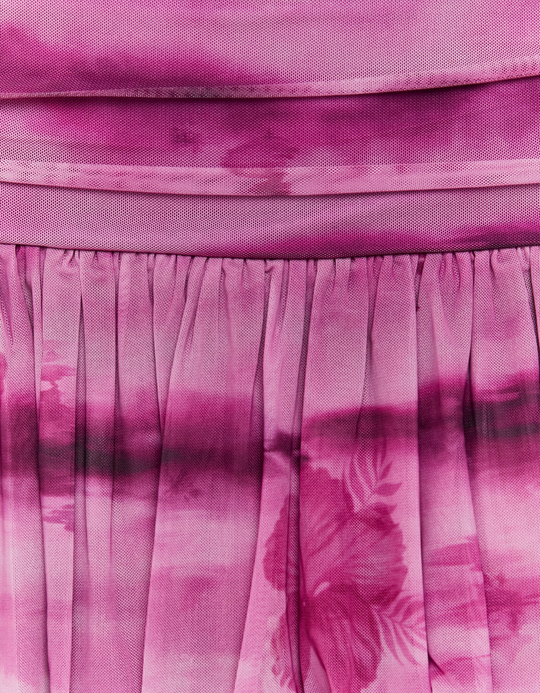 TALLY WEiJL, Purple Printed Mini Skirt for Women