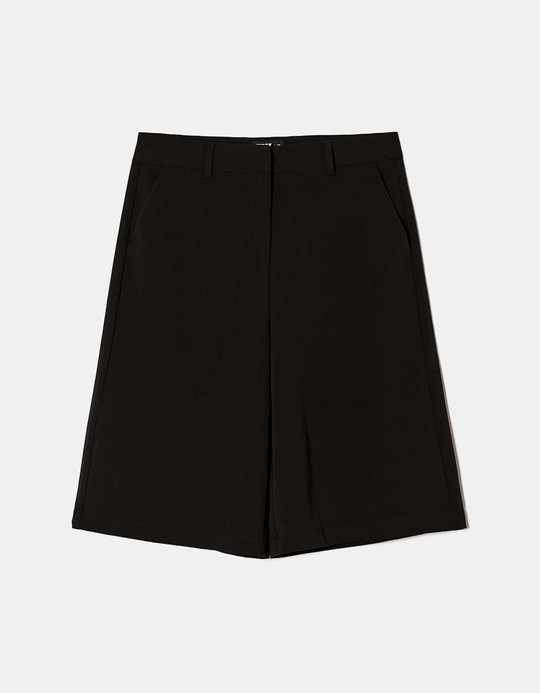 TALLY WEiJL, Black Tailored Bermuda Shorts for Women