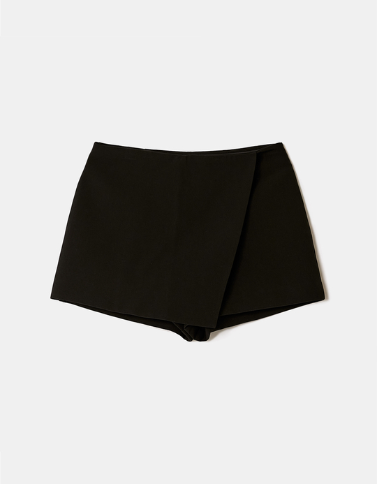 TALLY WEiJL, Schwarzer Mini Skort for Women