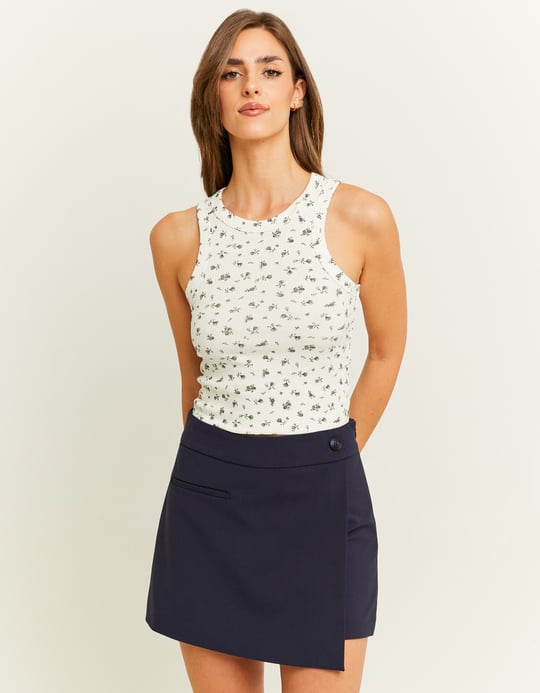 TALLY WEiJL, Blue Basic Skort for Women