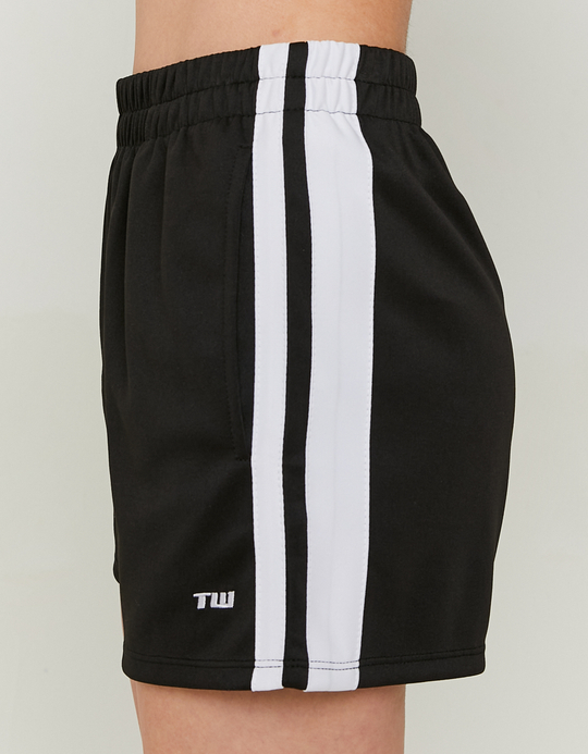 TALLY WEiJL, Black Sporty Sweat Shorts for Women
