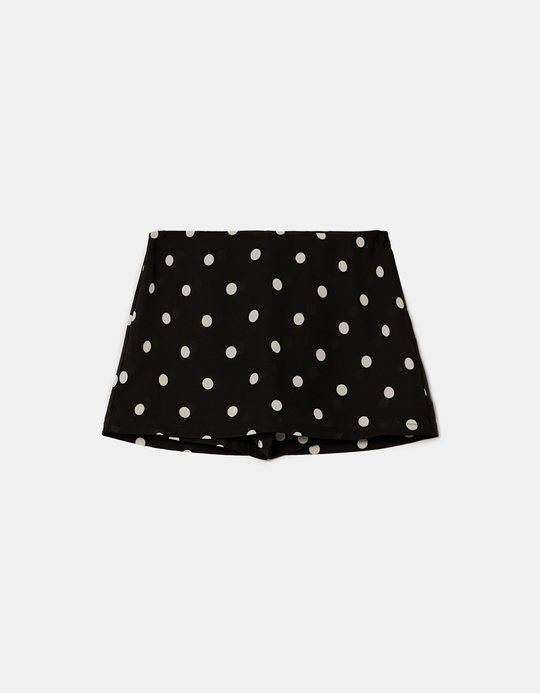 TALLY WEiJL, Skort Nera a Pois for Women