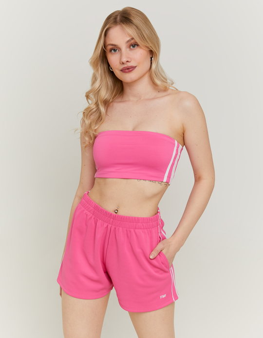 TALLY WEiJL, Pink Sporty Sweat Shorts for Women
