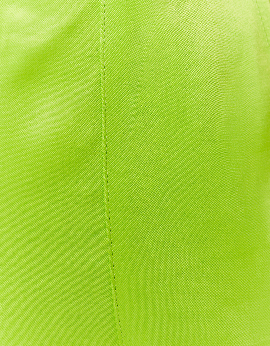TALLY WEiJL, Green High Waist Satin Shorts for Women