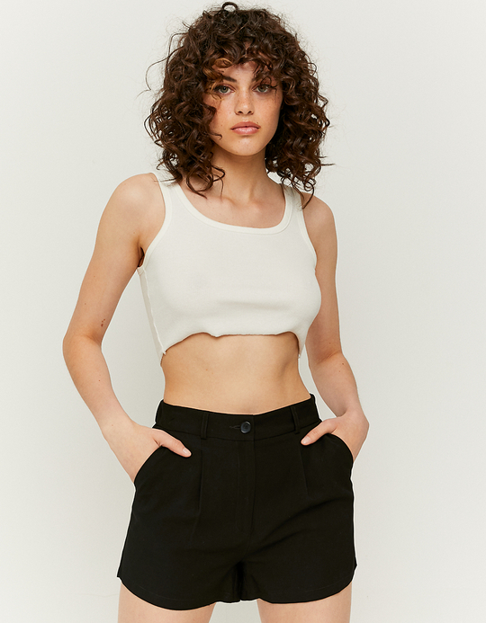 TALLY WEiJL, High Waist Tailoring Shorts for Women