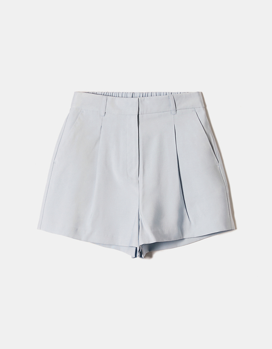 TALLY WEiJL, Hellblaue High Waist Shorts for Women