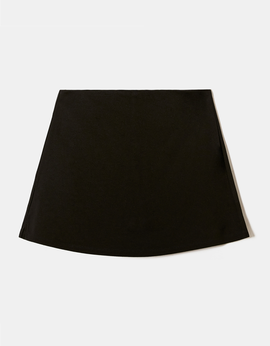 TALLY WEiJL, Black Basic Mini Skort for Women