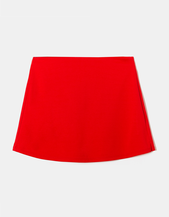 TALLY WEiJL, Red Basic Mini Skort for Women