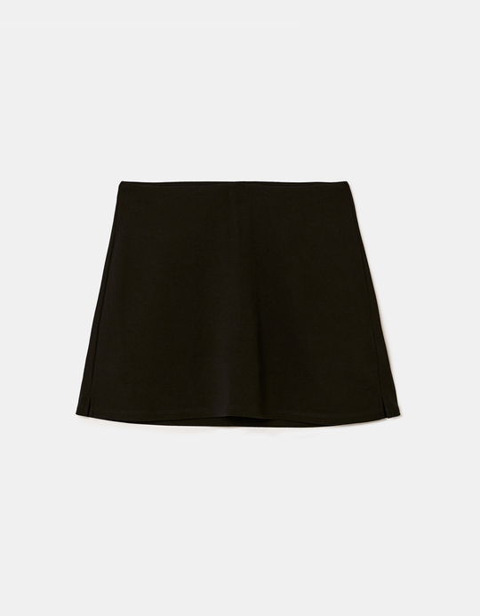 TALLY WEiJL, Mini Skort Basic Μαύρο for Women