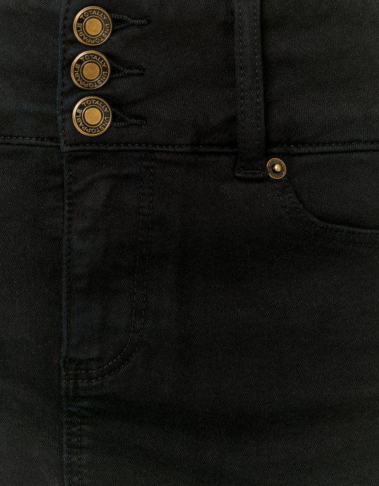 TALLY WEiJL, Black Mini Skort for Women