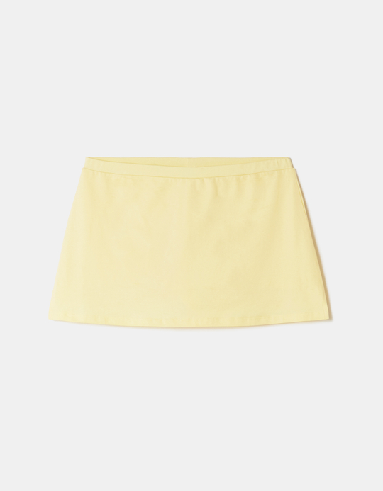 TALLY WEiJL, Yellow Mini Skirt for Women