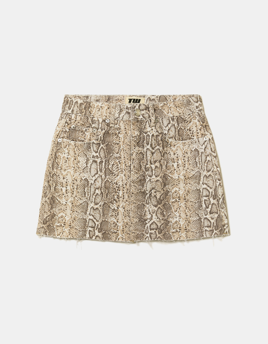 TALLY WEiJL, Animal Print Skirt for Women