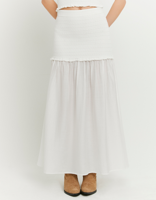 TALLY WEiJL, Gonna maxi bianca for Women