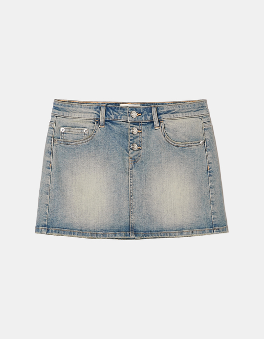 TALLY WEiJL, Τζιν Φούστα Mini for Women