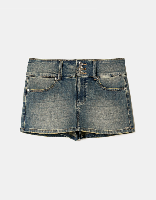 TALLY WEiJL, Denim Mini Skirt for Women