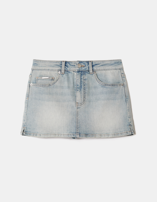 TALLY WEiJL, Minigonna in Denim Azzurro Chiaro for Women