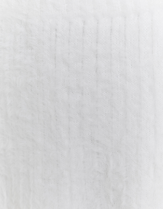 TALLY WEiJL, White Knitted Skirt for Women