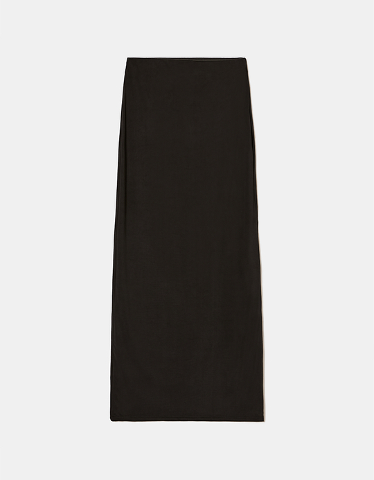 TALLY WEiJL, Gonna Lunga con Spacco Nera for Women