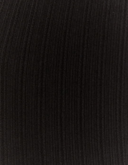 TALLY WEiJL, Jupe midi noire avec fente latérale for Women