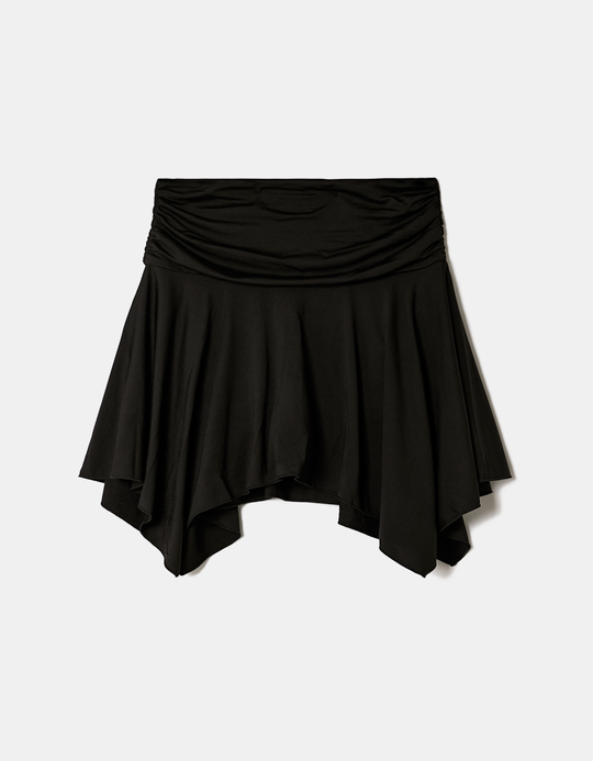 TALLY WEiJL, Black Asymmetric Skirt for Women