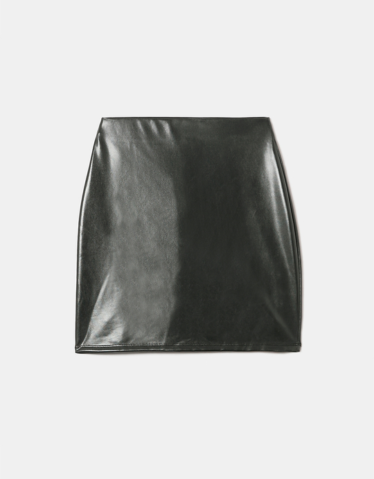 TALLY WEiJL, Schwarzer Basic Mini Rock for Women