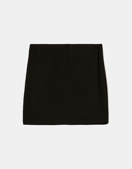 TALLY WEiJL, Jupe Courte Basique Noire for Women
