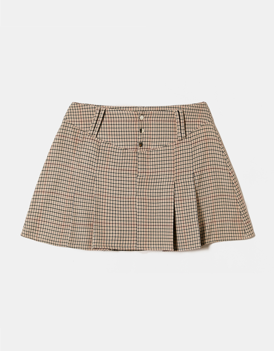 TALLY WEiJL, Gonna Plissettata a Quadri for Women
