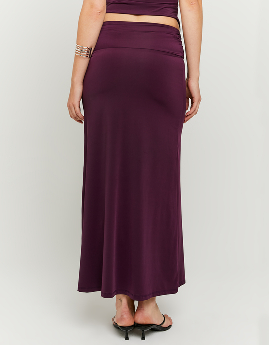 TALLY WEiJL, Langer lila Rock mit Strassschnalle for Women