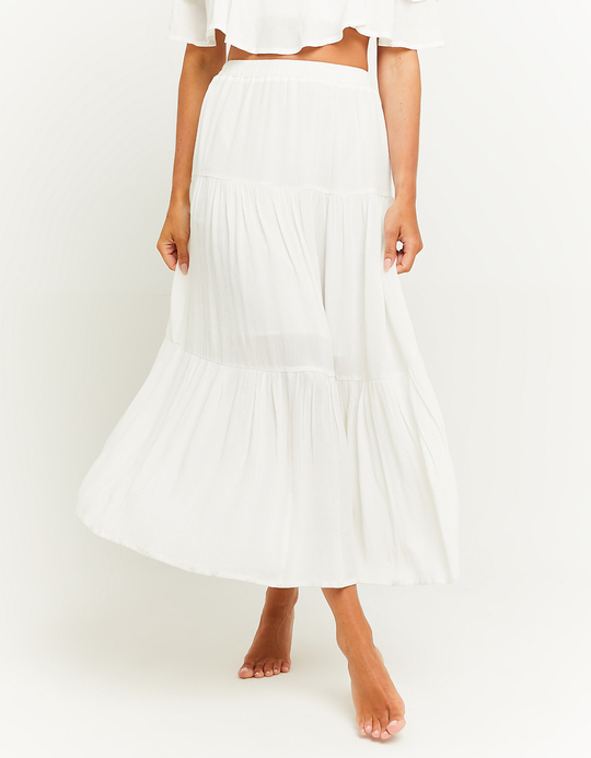 TALLY WEiJL, Weisser Midi Rock for Women