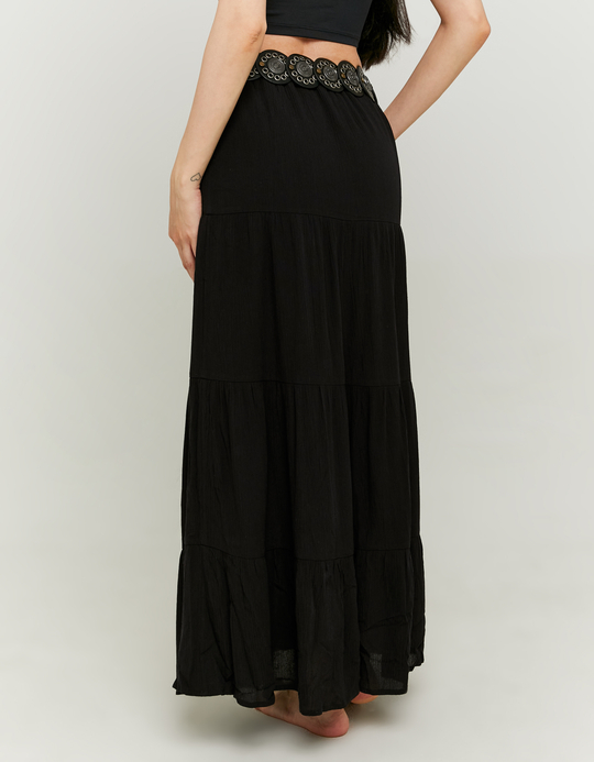 TALLY WEiJL, Φούστα Maxi Μαύρη for Women