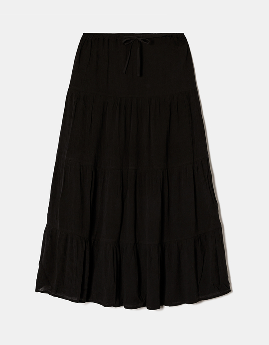 TALLY WEiJL, Φούστα Maxi Μαύρη for Women
