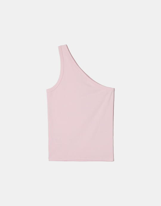 TALLY WEiJL, Pinkes One Shoulder Top mit Blumen for Women